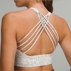 Free To Be High-Neck Longline Bra - Wild